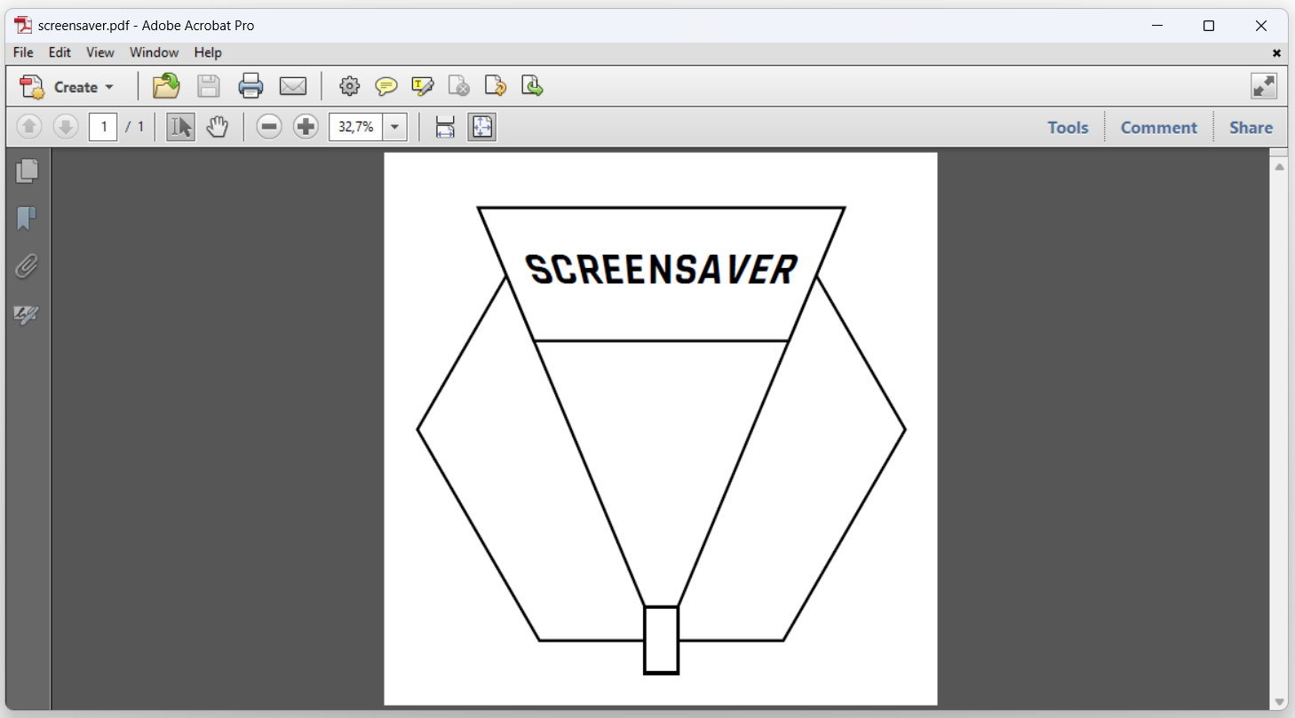 Creatie van een logo in PDF